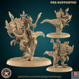 Mounted Troll Warrior Miniature | Set of 2 - Tabletop RPG & D&D miniature. Perfect for wargaming & collectors