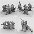 Mouse Folk Army Miniature | 28mm - Tabletop RPG & D&D miniature. Perfect for wargaming & collectors