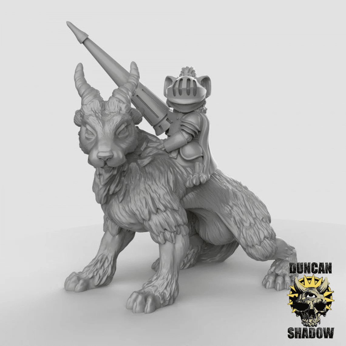 Mouse Folk Army Miniature | 28mm - Tabletop RPG & D&D miniature. Perfect for wargaming & collectors