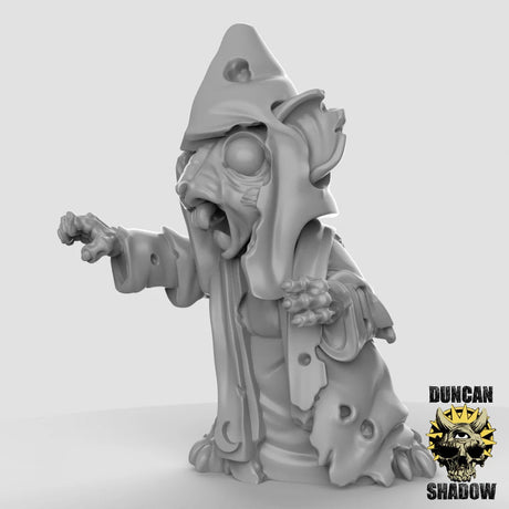 Mouse folk Warlock Zombie Miniature | A - Tabletop RPG & D&D miniature. Perfect for wargaming & collectors
