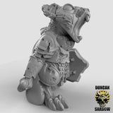 Mouse folk zombies Miniature | A - Tabletop RPG & D&D miniature. Perfect for wargaming & collectors