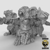 Mouse folk zombies Miniature | Set of 3 - Tabletop RPG & D&D miniature. Perfect for wargaming & collectors