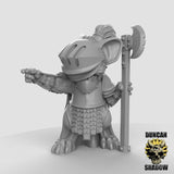 Mouse Medieval Knight Miniature | A - Tabletop RPG & D&D miniature. Perfect for wargaming & collectors