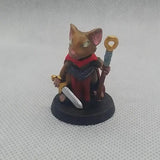 Mouse Sorcerer Miniature | Set of 3 - Tabletop RPG & D&D miniature. Perfect for wargaming & collectors