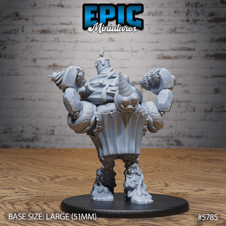 Mr Sweets Candy Golem Miniature | B - Tabletop RPG & D&D miniature. Perfect for wargaming & collectors