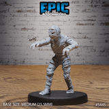 Mummy Army Miniature | A - Tabletop RPG & D&D miniature. Perfect for wargaming & collectors
