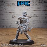 Mummy Army Miniature | B - Tabletop RPG & D&D miniature. Perfect for wargaming & collectors