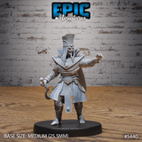 Mummy Lord Miniature | A - Tabletop RPG & D&D miniature. Perfect for wargaming & collectors