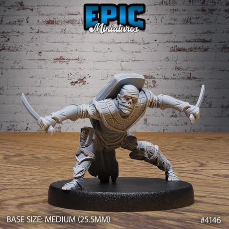 Mummy Miniature | 4146 - Tabletop RPG & D&D miniature. Perfect for wargaming & collectors
