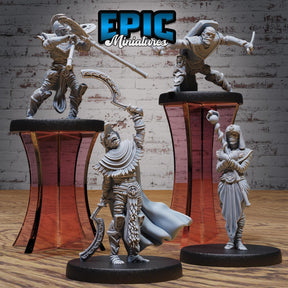Mummy Miniature | Full Set All Models - Tabletop RPG & D&D miniature. Perfect for wargaming & collectors