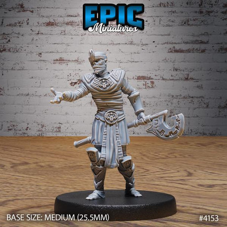 Mummy Pack Miniature | 4153 - Tabletop RPG & D&D miniature. Perfect for wargaming & collectors