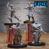 Mummy Pack Miniature | Full Set All Models - Tabletop RPG & D&D miniature. Perfect for wargaming & collectors