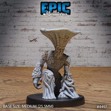 Mushroom Folk Miniature | 4497 - Tabletop RPG & D&D miniature. Perfect for wargaming & collectors