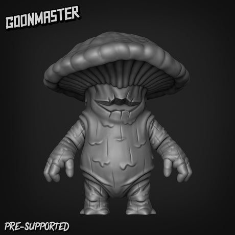 Mushroom Men Miniature | C - Tabletop RPG & D&D miniature. Perfect for wargaming & collectors
