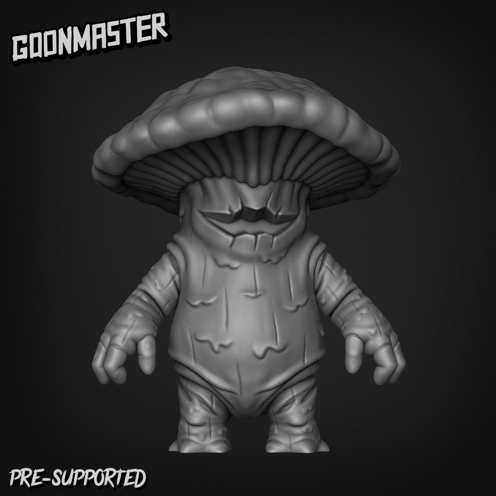 Mushroom Men Miniature | C - Tabletop RPG & D&D miniature. Perfect for wargaming & collectors