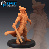 Musketeer Guard Miniature | C - Tabletop RPG & D&D miniature. Perfect for wargaming & collectors