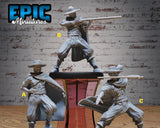 Muskteeret NPC Miniature | Set 6 (full set) - Tabletop RPG & D&D miniature. Perfect for wargaming & collectors