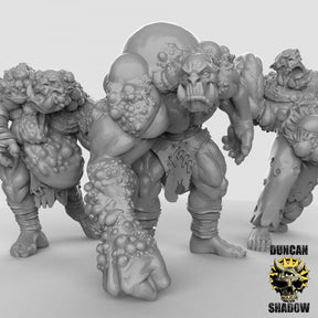 Mutant Miniature | Set of 3 - Tabletop RPG & D&D miniature. Perfect for wargaming & collectors