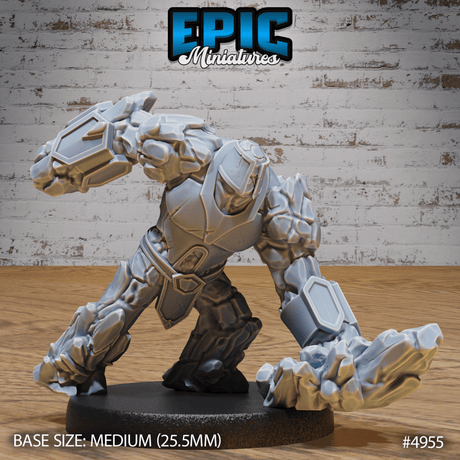 Myrmidon Earth Miniature | B - Tabletop RPG & D&D miniature. Perfect for wargaming & collectors