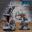 Naga Savages Miniature | Full Set All Models - Tabletop RPG & D&D miniature. Perfect for wargaming & collectors