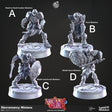 Necromancy Minions Miniature | A - Tabletop RPG & D&D miniature. Perfect for wargaming & collectors