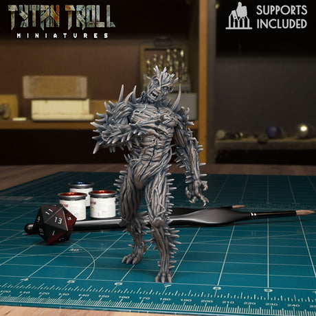 Needle Blight Miniature | A - Tabletop RPG & D&D miniature. Perfect for wargaming & collectors