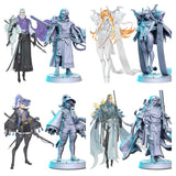 Neo Anime warriors Miniature | Full Set All Models - Tabletop RPG & D&D miniature. Perfect for wargaming & collectors