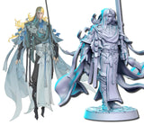 Neo Anime warriors Miniature | Warrior 4 - Tabletop RPG & D&D miniature. Perfect for wargaming & collectors