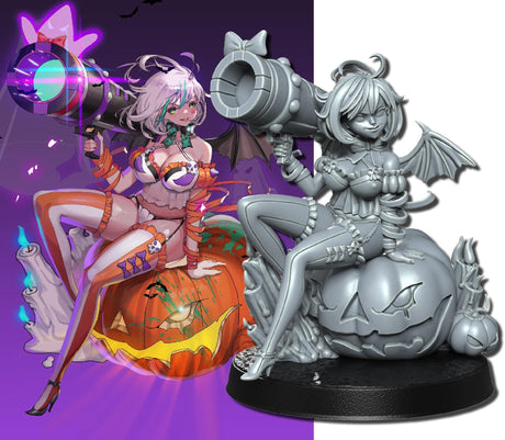 Neo Warriors, Anime characters Miniature set 3 | Warrior 3 - Tabletop RPG & D&D miniature. Perfect for wargaming & collectors