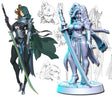 Neo Warriors Miniature | Warrior 1 - Tabletop RPG & D&D miniature. Perfect for wargaming & collectors