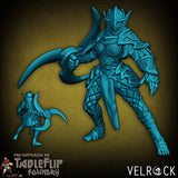Night Elf Guard Miniature | B - Tabletop RPG & D&D miniature. Perfect for wargaming & collectors