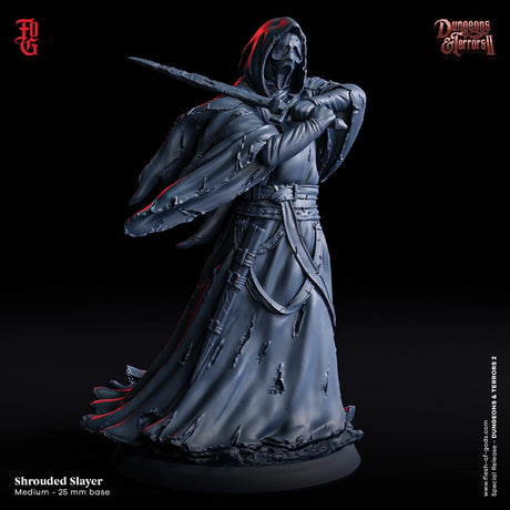 Nightmare Creepers horror monster Miniature | Shrouded Slayer - Tabletop RPG & D&D miniature. Perfect for wargaming & collectors