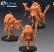 Noble Crane Miniature | Set of 3 - Tabletop RPG & D&D miniature. Perfect for wargaming & collectors