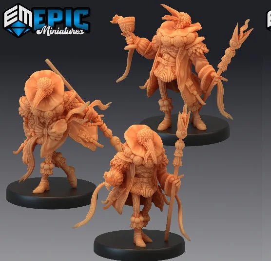 Noble Crane Miniature - Set of 3 - 28mm