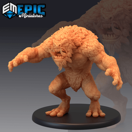 Norse Troll Miniature | A - Tabletop RPG & D&D miniature. Perfect for wargaming & collectors