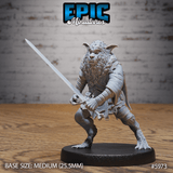 Northern Bugbear Miniature | B - Tabletop RPG & D&D miniature. Perfect for wargaming & collectors