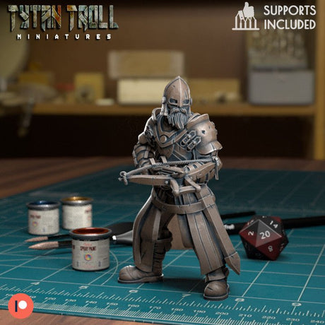 Northern Guards Miniature - F - 28mm