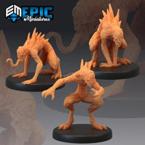 Nothics Group Miniature | Set of 3 - Tabletop RPG & D&D miniature. Perfect for wargaming & collectors
