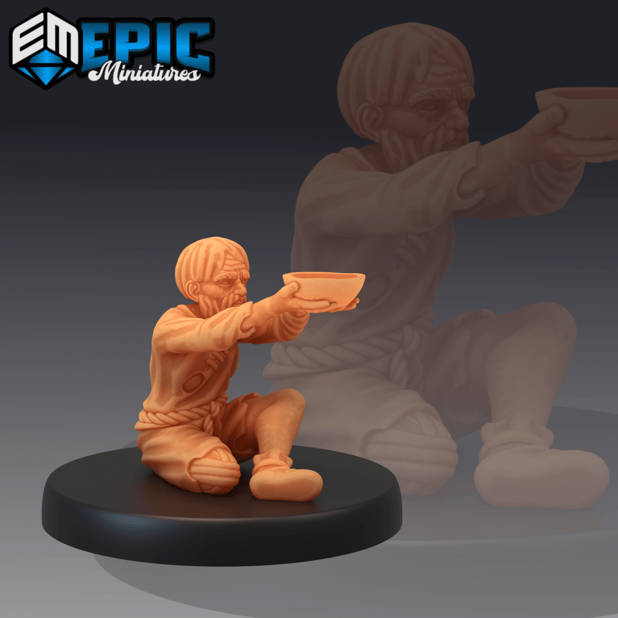 Npc Bundle Miniature | 16 - Tabletop RPG & D&D miniature. Perfect for wargaming & collectors
