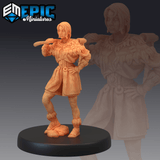 Npc Bundle Miniature | 2 - Tabletop RPG & D&D miniature. Perfect for wargaming & collectors