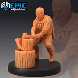 Npc Bundle Miniature | 40 - Tabletop RPG & D&D miniature. Perfect for wargaming & collectors