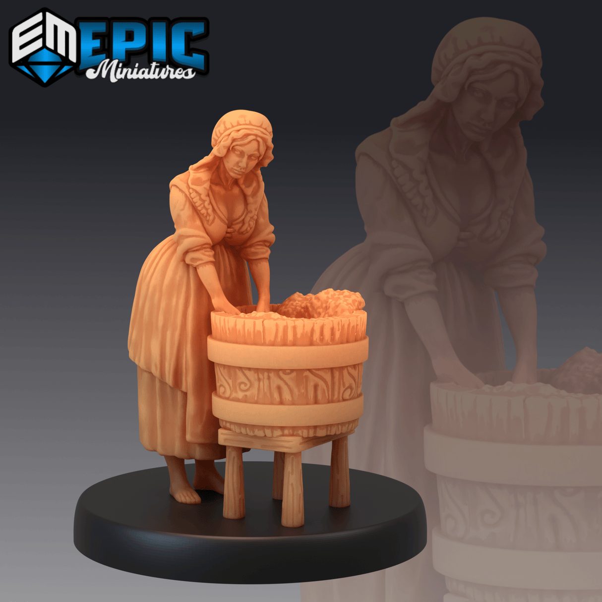 Npc Bundle Miniature | 5 - Tabletop RPG & D&D miniature. Perfect for wargaming & collectors