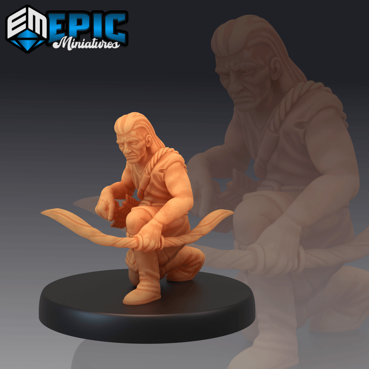 Npc Bundle Miniature | 7 - Tabletop RPG & D&D miniature. Perfect for wargaming & collectors