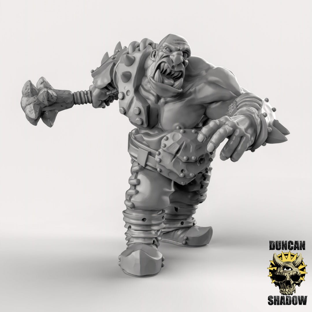 Ogre boss Miniature - B - 28mm