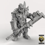 Ogre with twohanded weapons Miniature | C - Tabletop RPG & D&D miniature. Perfect for wargaming & collectors