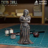 Old Vampires Miniature | C - Tabletop RPG & D&D miniature. Perfect for wargaming & collectors