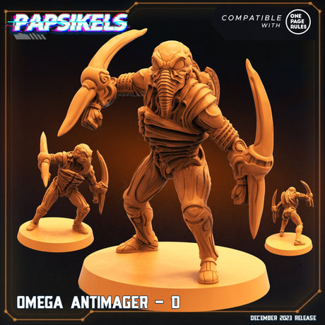 Omega Antimager Miniature | Antimager D - Tabletop RPG & D&D miniature. Perfect for wargaming & collectors