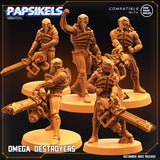 Omega Deystroyer Miniature | Full Set All Models - Tabletop RPG & D&D miniature. Perfect for wargaming & collectors