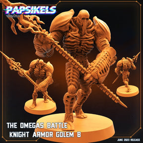 Omega Hunters And Alien Dinosaur Miniature | Hunter 1 - Tabletop RPG & D&D miniature. Perfect for wargaming & collectors