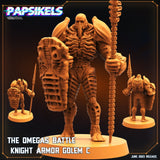 Omega Hunters And Alien Dinosaur Miniature | Hunter 2 - Tabletop RPG & D&D miniature. Perfect for wargaming & collectors